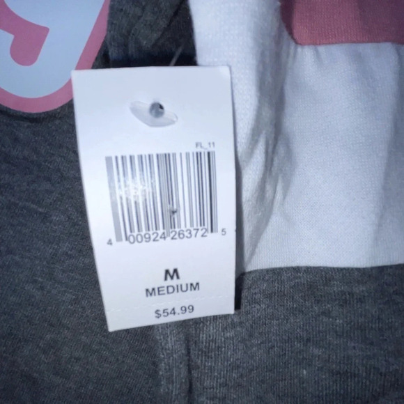 Disney Walt Disney World Graphic 3D Embossed Hi-Low Hem Hoodie NWT Women’s Sz M - Picture 10 of 11